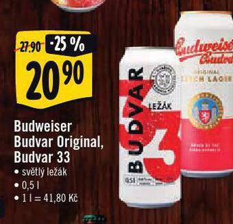 Jip Pivo budvar 33 nabídka