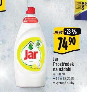 Jip Jar prostředek na nádobí nabídka