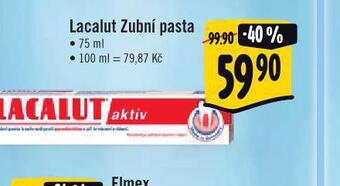 Jip Lacalut aktiv zubní pasta nabídka