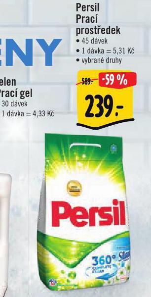 Jip Persil prací prostředek nabídka
