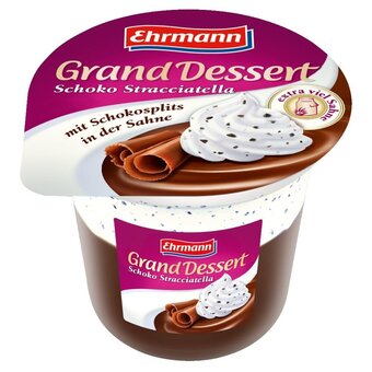 Rohlik.cz Ehrmann grand dessert puding dezert se šlehačkou schoko stracciatella nabídka