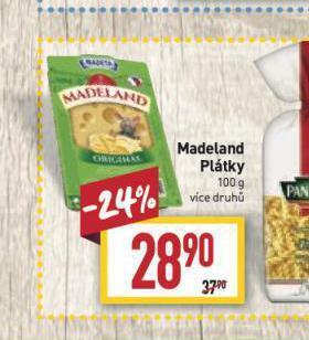 Billa Madeland plátky nabídka