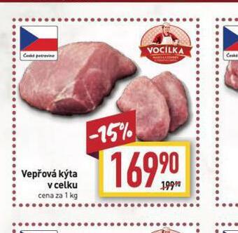 Billa Vepřová kýta nabídka