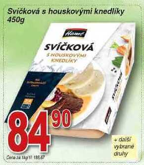 Hruška Hamé svíčková s houskovými knedlíky 450g nabídka