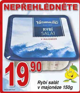 Hruška Varmuža rybí salát v majonéze 150g nabídka