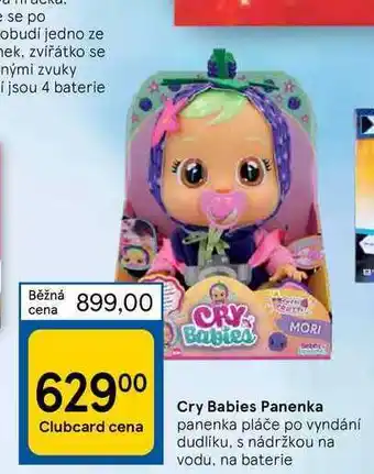 Tesco Cry babies panenka nabídka