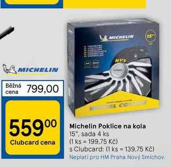 Tesco Michelin poklice na kola 15 nabídka
