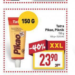 Billa Tatra piknik, pikao nabídka