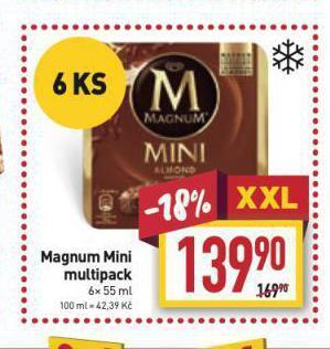 Billa Magnum mini multipack nabídka