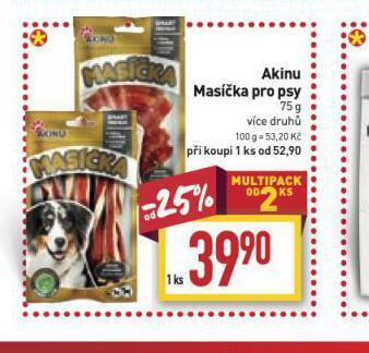 Billa Akinu masíčka pro psy nabídka