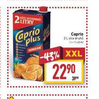 Billa Caprio nabídka