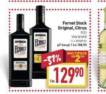 Billa Fernet stock nabídka