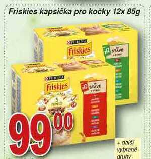 Friskies kapsička pro kočky 12 x 85g