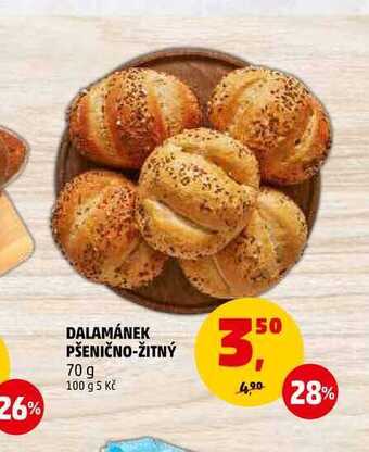 Penny Market Dalamánek pšenično-žitný, 70 g nabídka
