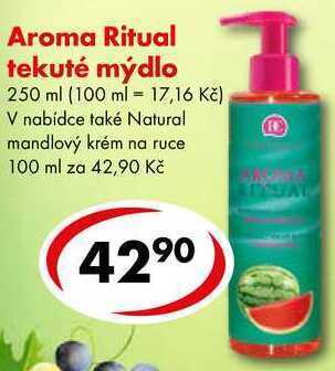 CBA Aroma ritual tekuté mýdlo, 250 ml nabídka