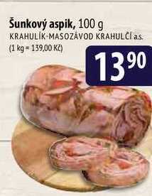 Šunkový aspik, 100 g