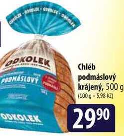 Bala Chléb podmáslový krájený, 500 g nabídka