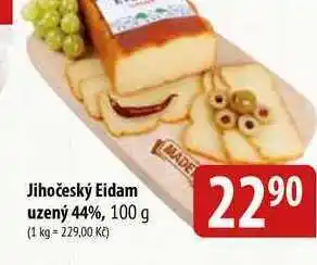 Bala Jihočeský eidam uzený 44%, 100 g nabídka
