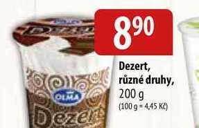 Bala Dezert různé druhy, 200 g nabídka