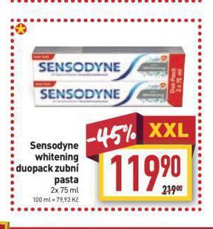 Billa Sensodyne zubní pasta nabídka
