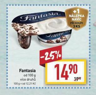 Billa Fantasia nabídka