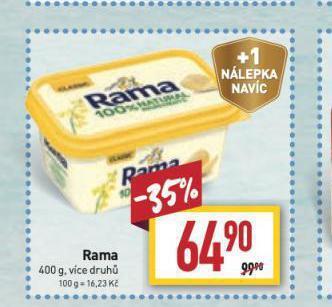 Billa Rama nabídka