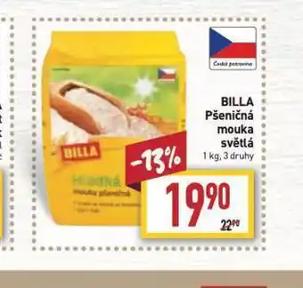 Billa Nbilla pšeničná mouka světlá nabídka