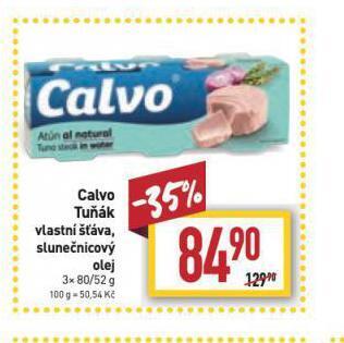 Billa Calvo tuňák nabídka