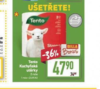 Billa Tento kuchyňské utěrky nabídka
