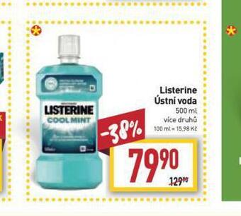 Billa Listerine ústní voda nabídka