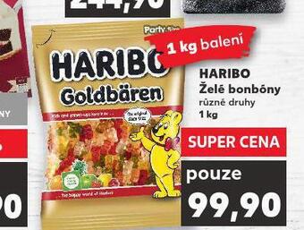 Kaufland Haribo želé bonbony nabídka