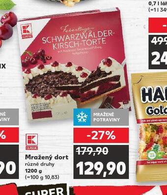 Kaufland Mražený dort nabídka