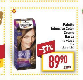 Billa Palette intensive color creme barva na vlasy nabídka