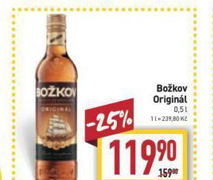 Billa Božkov originál nabídka