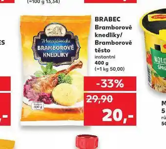 Kaufland Bramborové těsto nabídka
