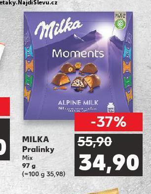 Kaufland Milka pralinky nabídka