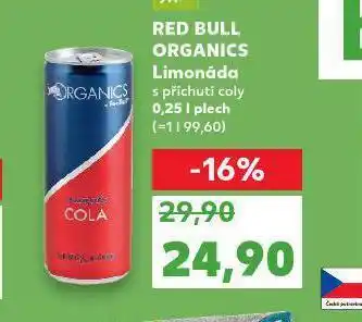 Kaufland Red bull organics nabídka