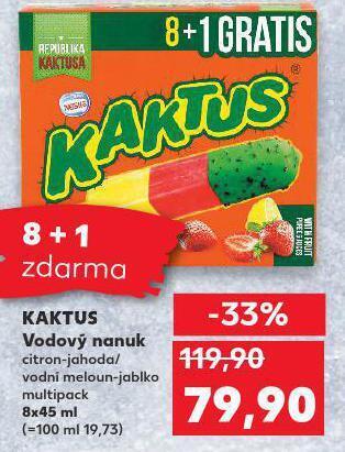 Kaktus vodový nanuk