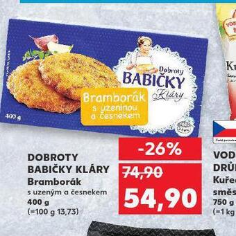 Kaufland Bramborák nabídka
