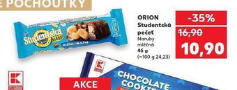 Kaufland Orion studentská pečeť nabídka