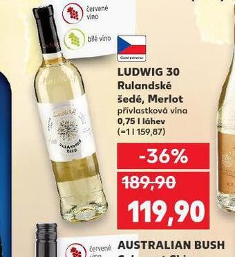 Kaufland Ludwig 30 merlot nabídka