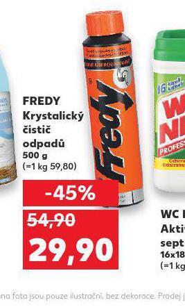 Kaufland Fredy krystalický čistič nabídka