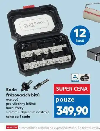 Kaufland Sada frézovacích bitů nabídka