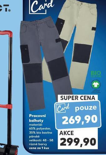 Kaufland Pracovní kalhoty nabídka