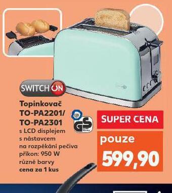 Kaufland Topinkovač nabídka