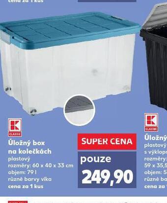 Kaufland Úložný box na kolečkách nabídka