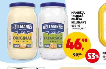 Penny Market Hellmann´s tatarská omáčka, majonéza nabídka