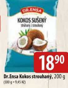 Bala Dr.ensa kokos strouhaný, 200 g nabídka