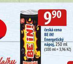 Bala Česká cena be in! energetický nápoj, 250 ml nabídka