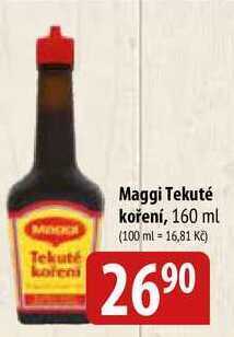 Bala Maggi tekuté koření, 160 ml nabídka